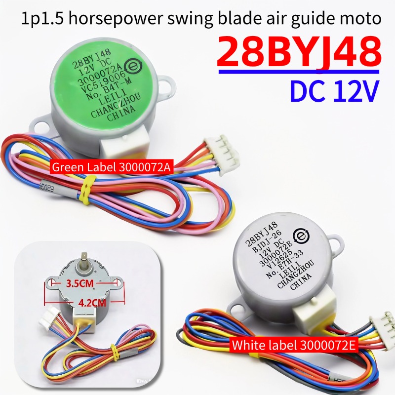 Dc Motor - Motor paso a paso DC 12V