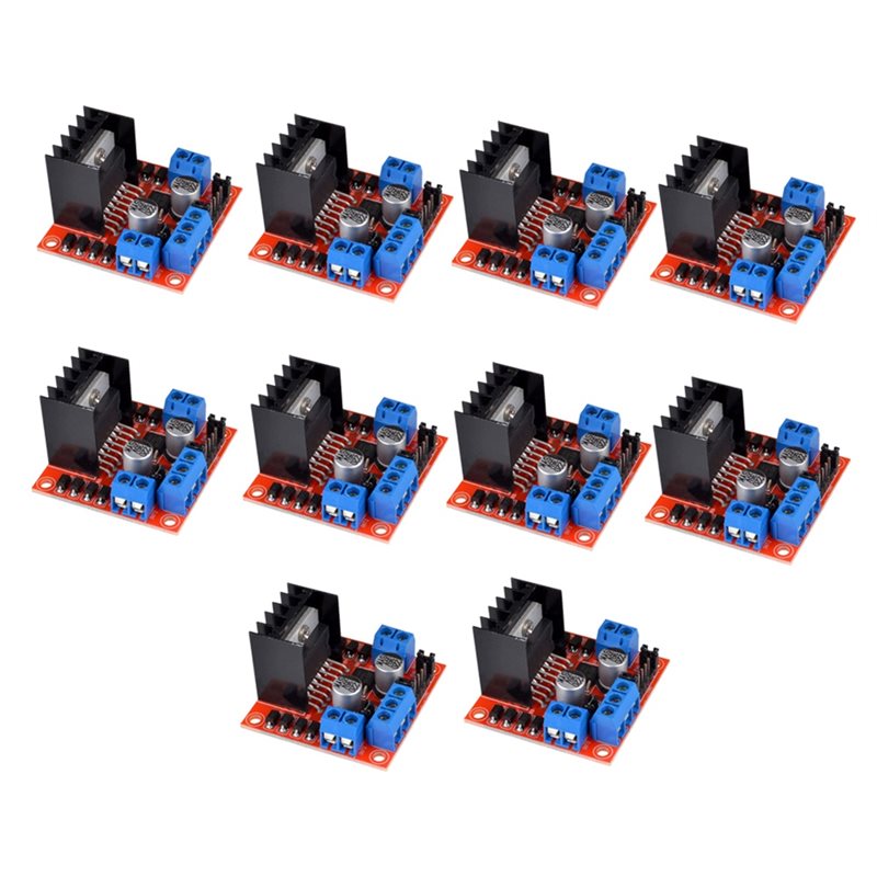 Motor Driver L298N - Placa controladora de motor L298N para