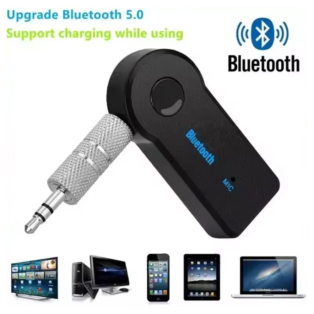 Robot Bluetooth Car - Adaptador inalámbrico Bluetooth 5,0 con enchufe
