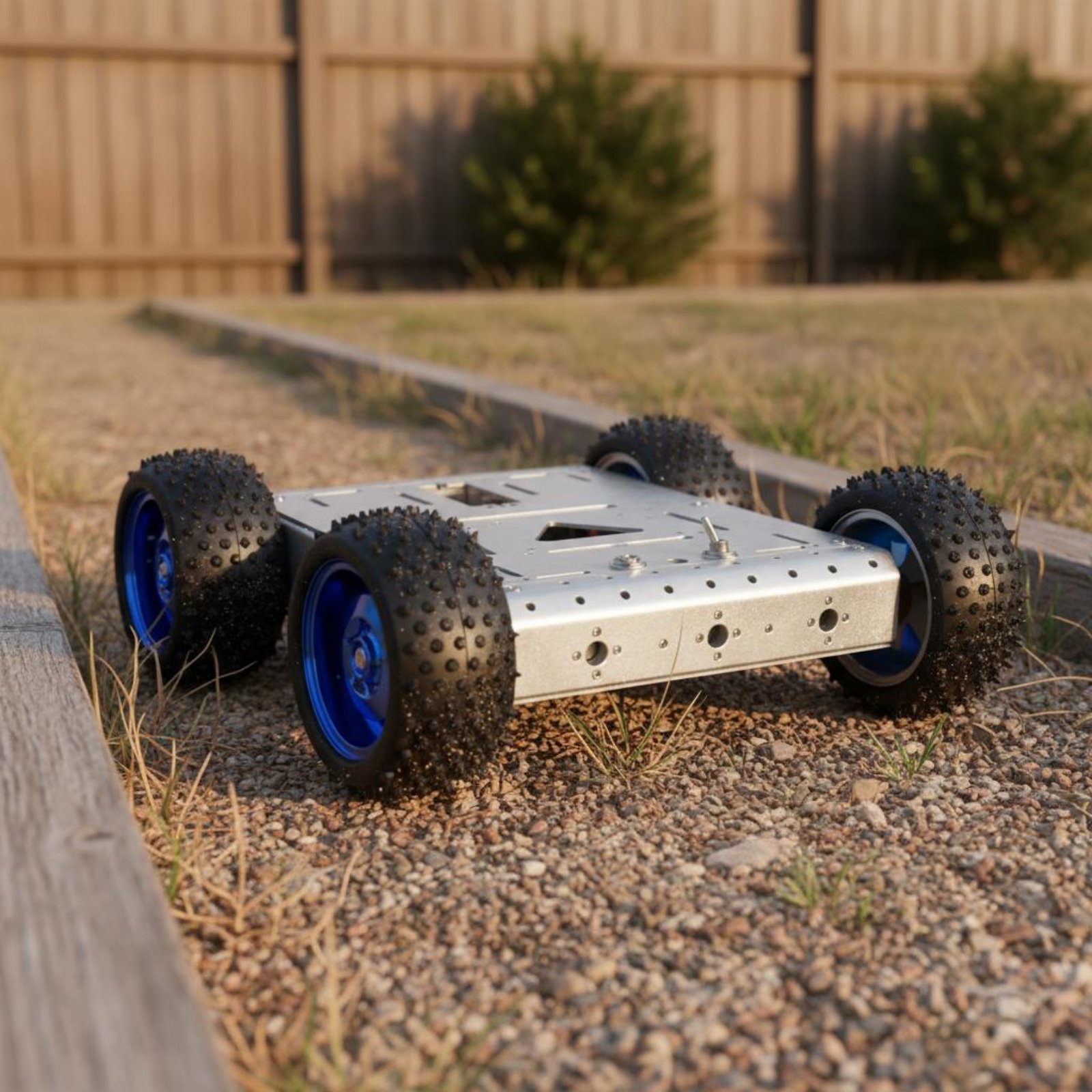 Robot Chassis - Chasis de Coche Inteligente 4WD con