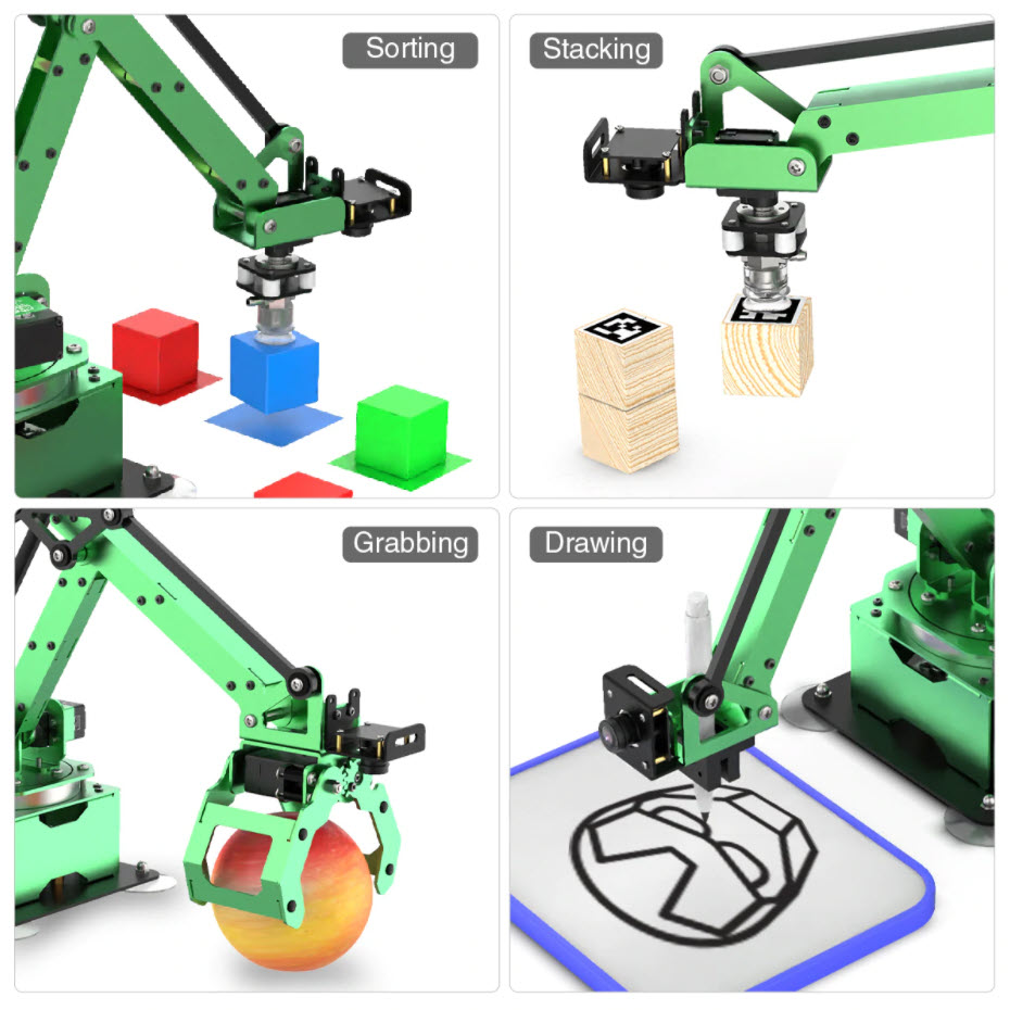 Ros Robot - NUEVO Robot Programable JetMax con Cámara