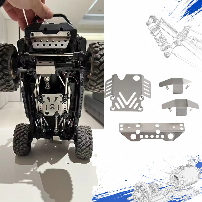 Robot Car Kit - Kit de protección completa de acero