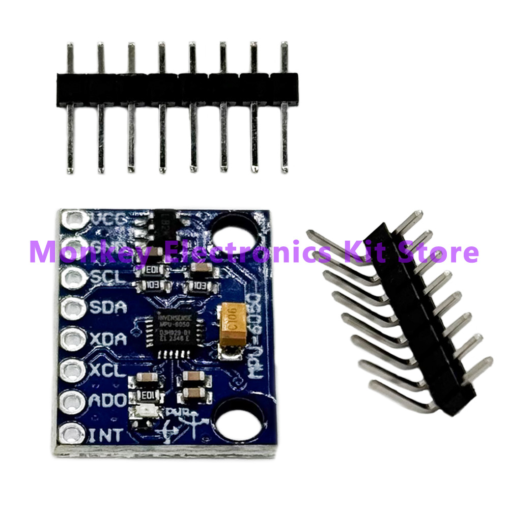 Accelerometer Mpu6050 - Módulo de sensor de ángulo GY-521,