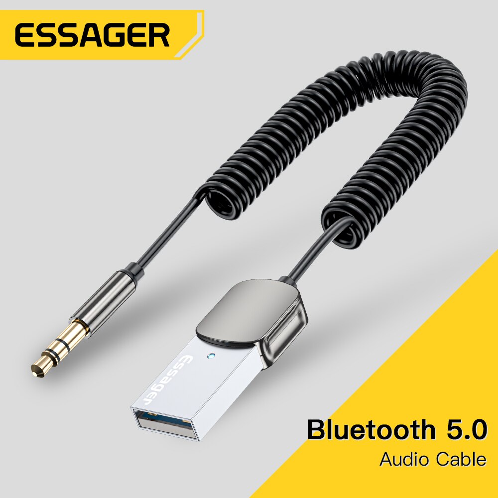 Robot Bluetooth Car - Essager-receptor de Audio para coche, de