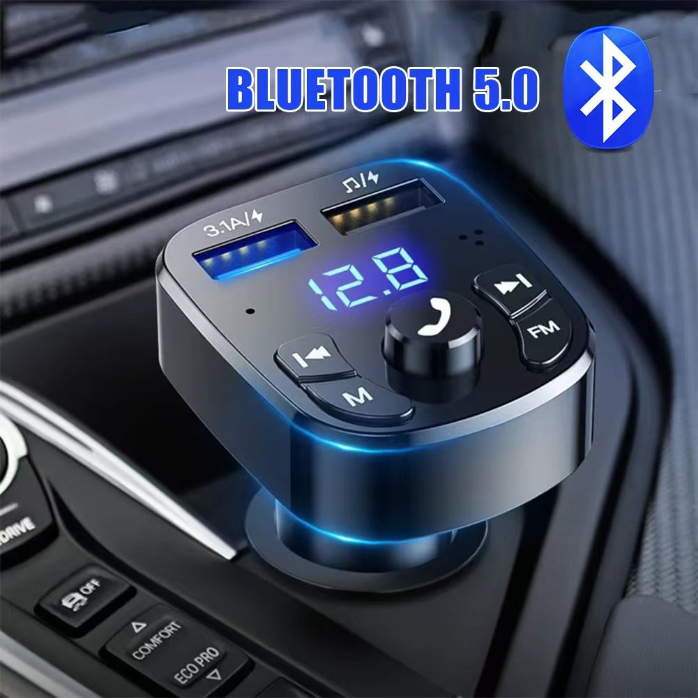 Robot Bluetooth Car - Transmisor FM 5,0 compatible con Bluetooth