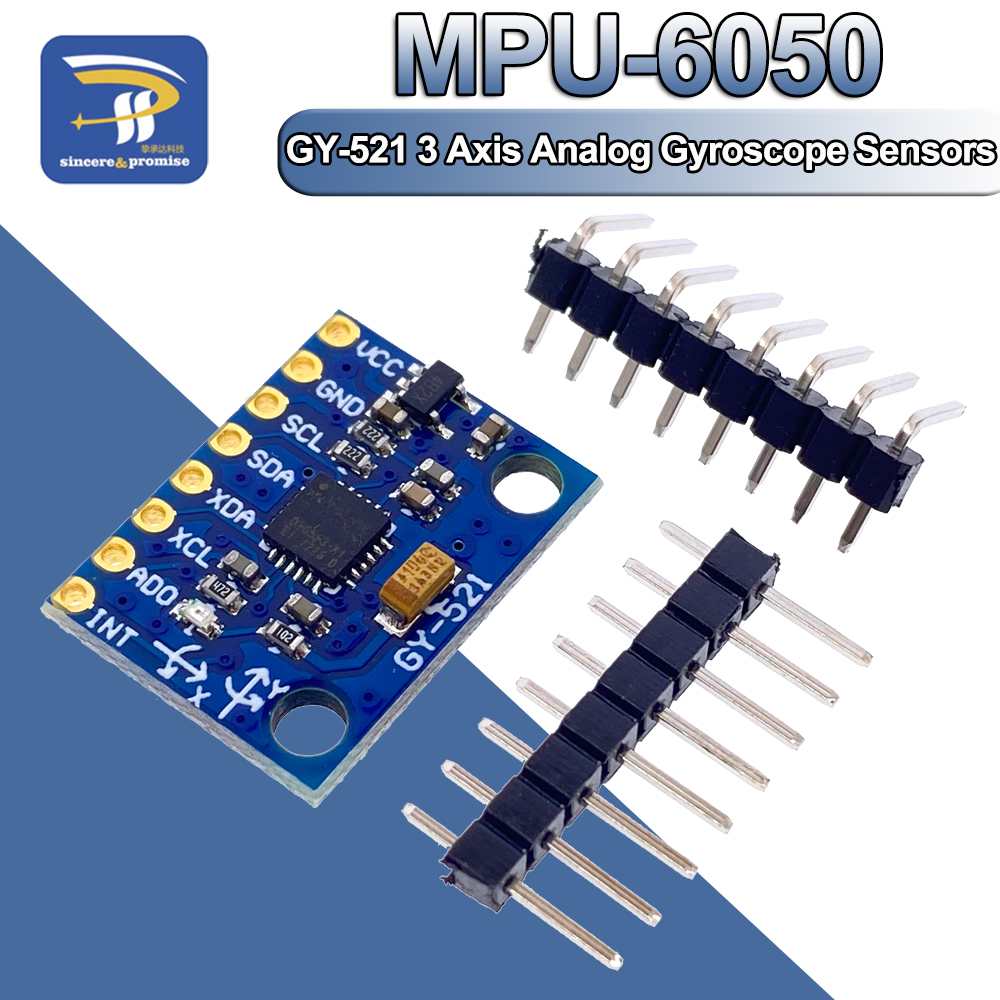 Accelerometer Mpu6050 - Sensores giroscópicos analógicos de 3 ejes,