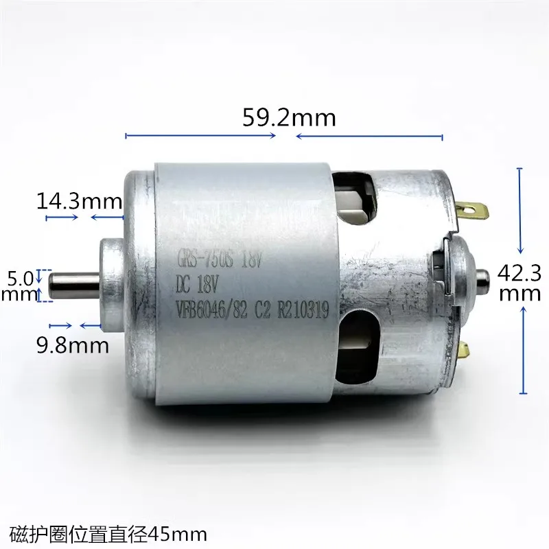 Motor de CC de Alta Velocidad  - Dc Motor reseña y precio