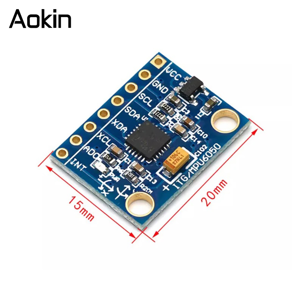 1/5/10 Uds GY521 GY-521 MPU605 - Accelerometer Mpu6050 reseña y precio