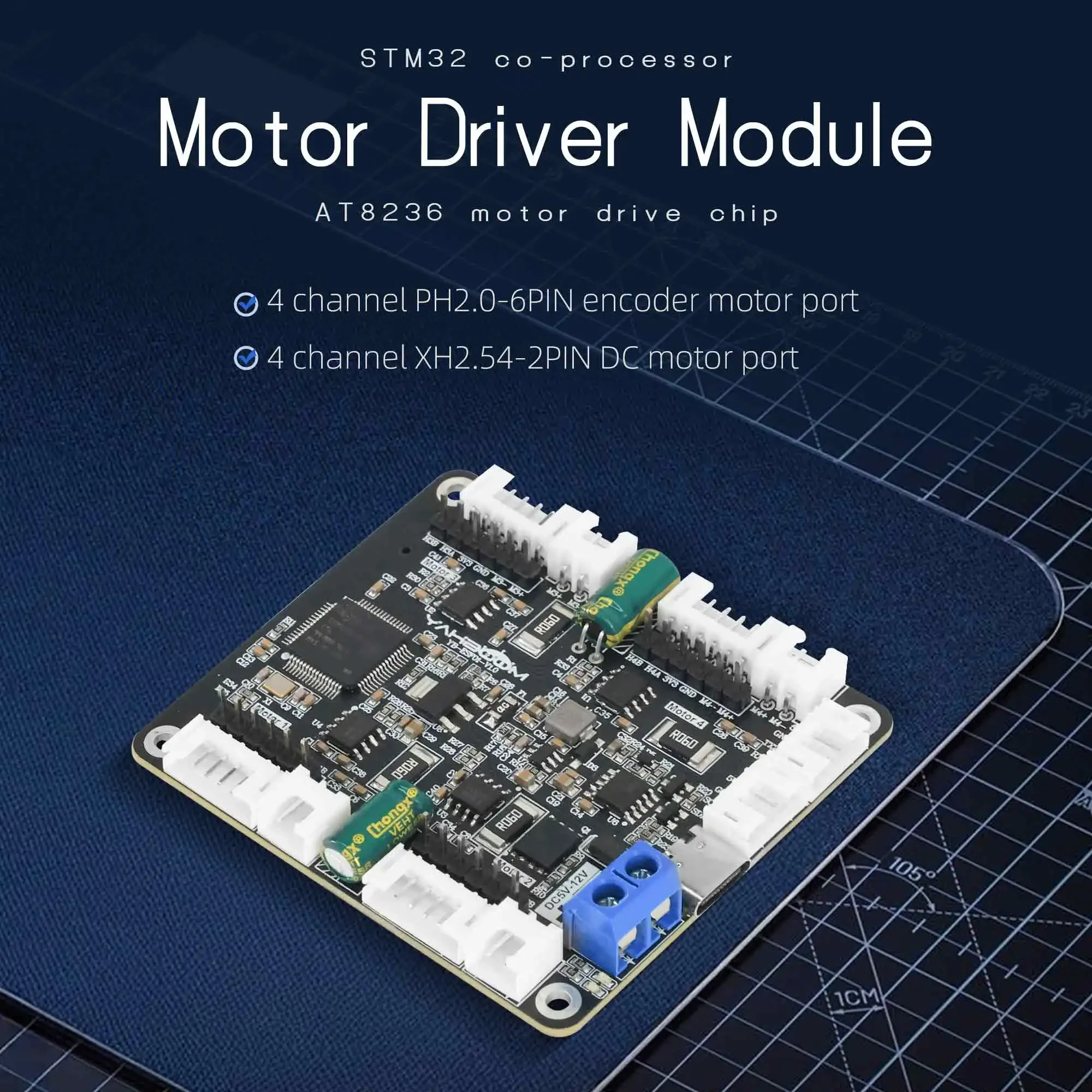 Módulo Controlador de Motor co - Motor Driver Module reseña y precio