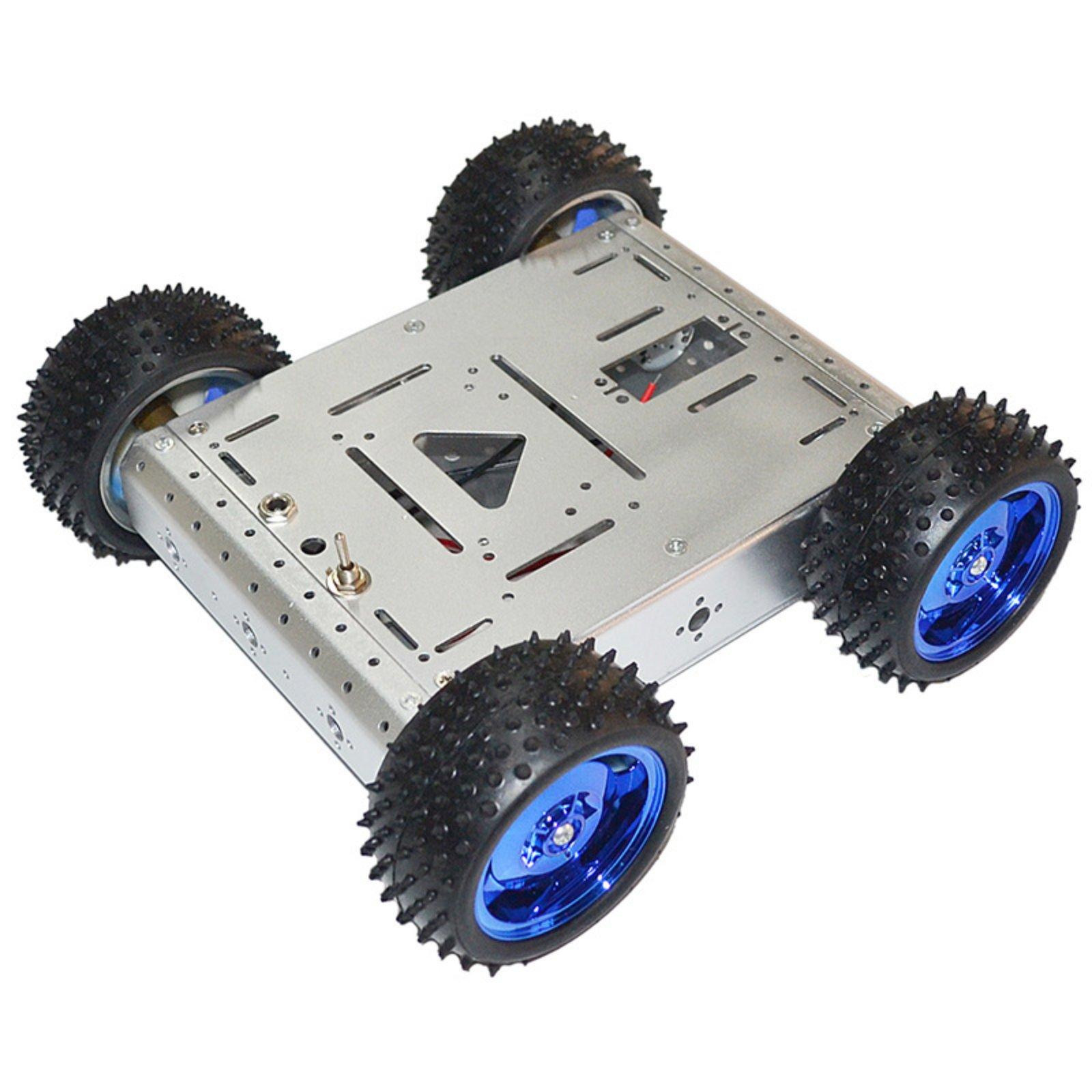 Chasis de coche inteligente 4W - Robot Chassis reseña y precio