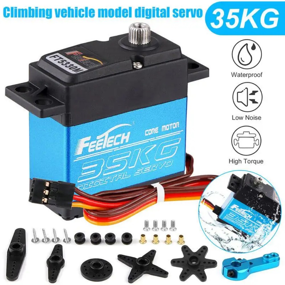 Servo Digital FEETECH FT5330M  - Robot Arm Metal reseña y precio