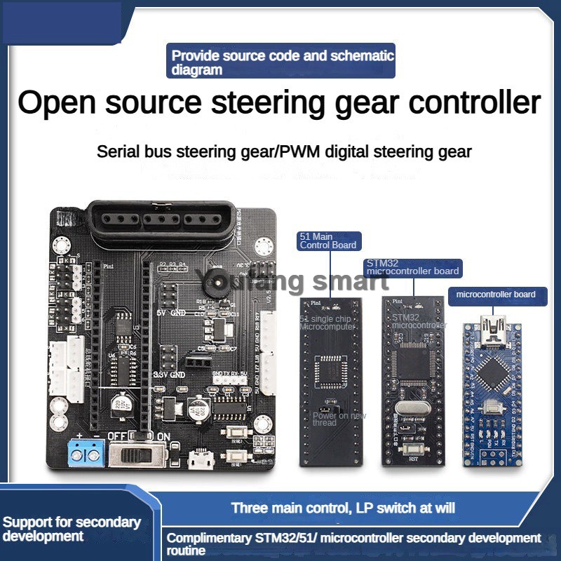 Controlador de Servomotores PW - Robot Arm Kit reseña y precio