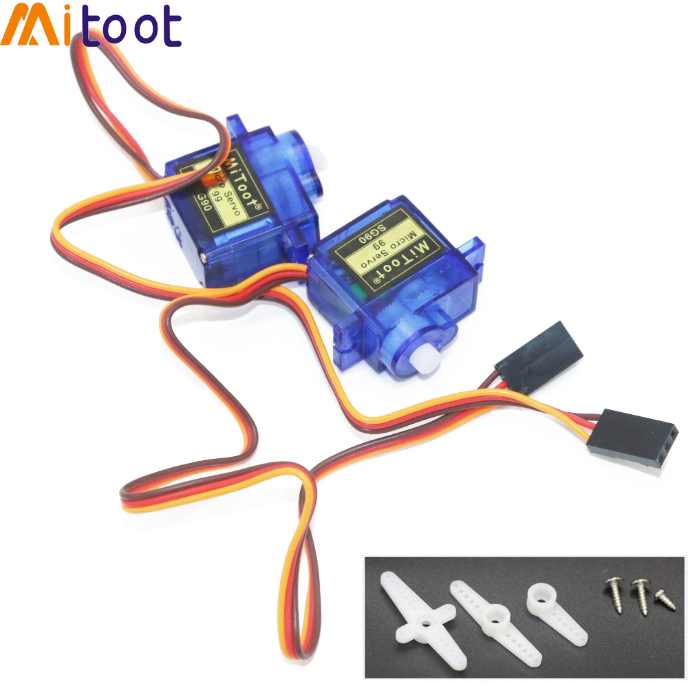 2 uds Mitoot Rc Mini Micro 9g  - Sg90 Servo reseña y precio