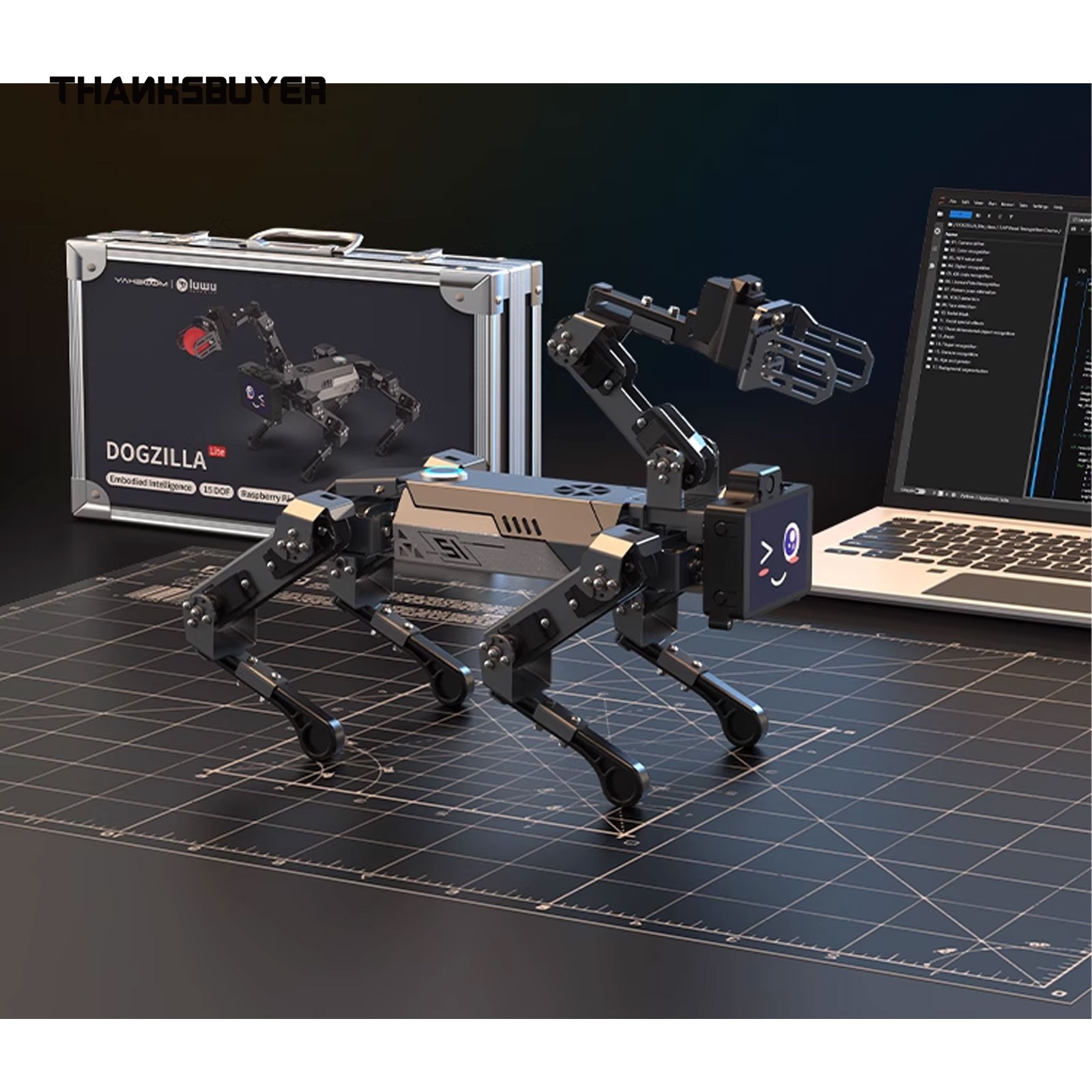 DOGZILLA-Lite 15DOF AI Bionic  - Robot Arm Metal reseña y precio