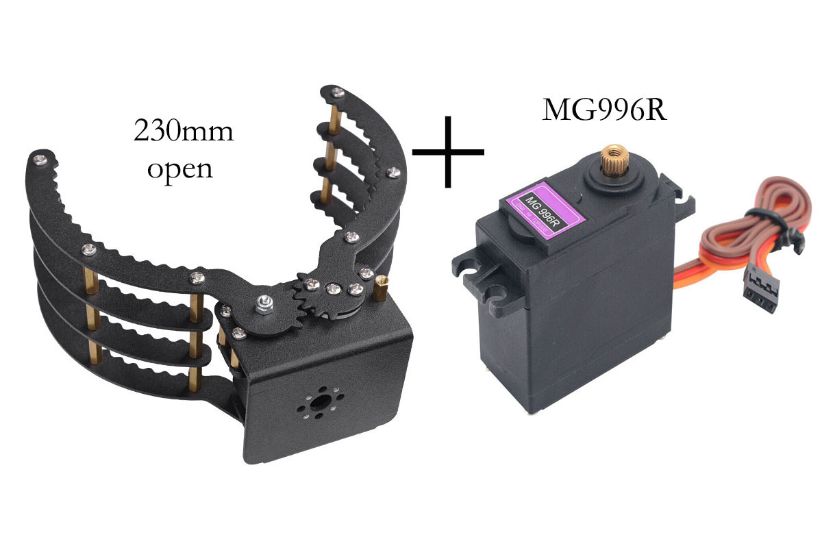 Pinzas Mecánicas de 230mm de A - Robot Gripper Claw reseña y precio