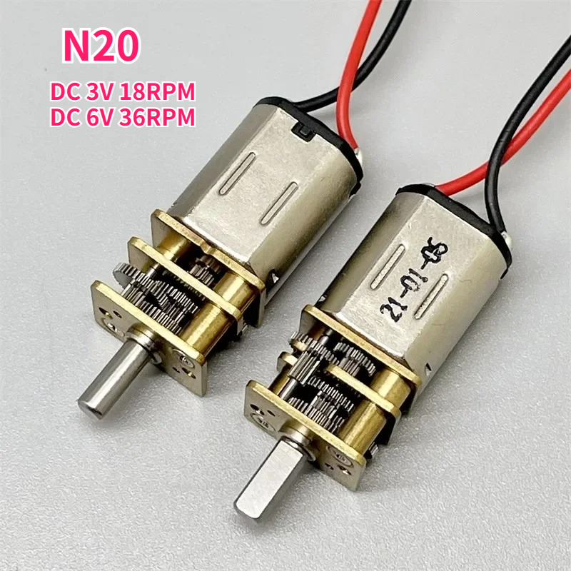 N20 DC 3V 18rpm 6V 36RPM Mini  - Dc Motor reseña y precio