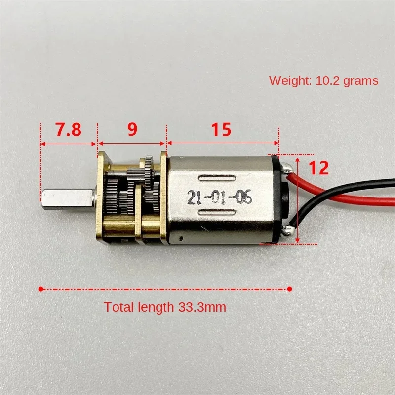 N20 DC 3V 18rpm 6V 36RPM Mini  - Dc Motor reseña y precio