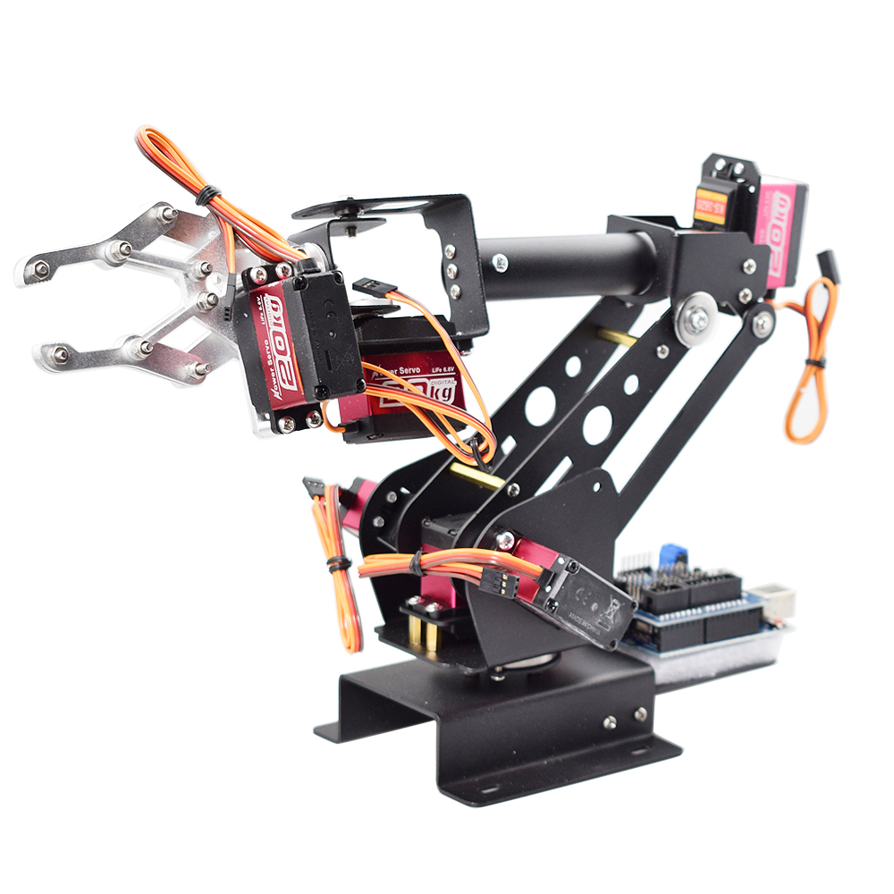Brazo Robótico de 6 Grados de  - Robot Gripper Claw reseña y precio