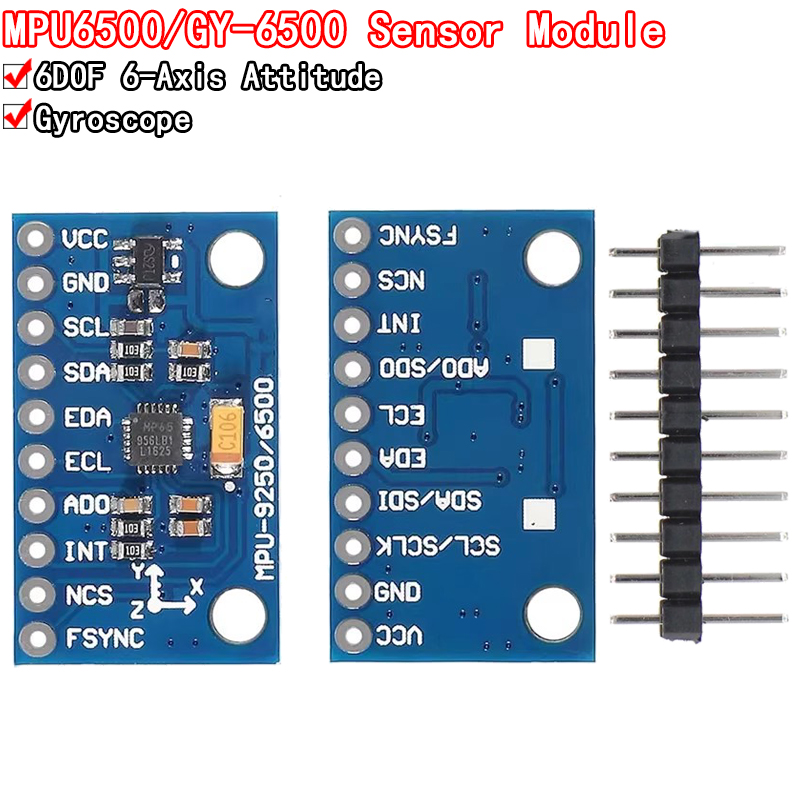 IIC I2C SPI MPU6500 MPU-6500 M - Accelerometer Mpu6050 reseña y precio