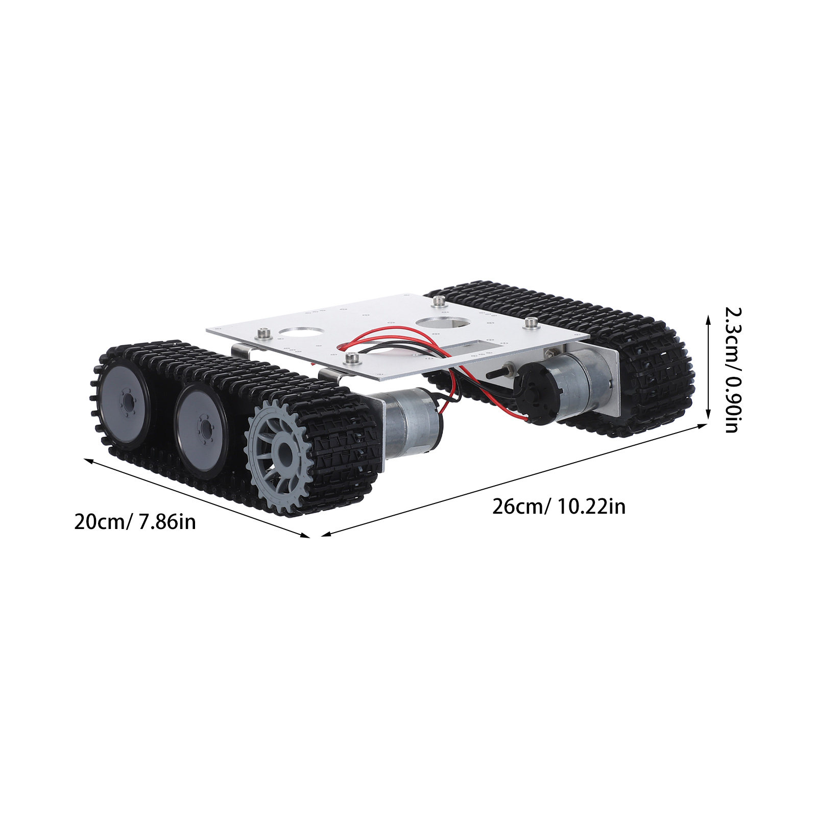 Kit de chasis de tanque robóti - Robot Chassis reseña y precio