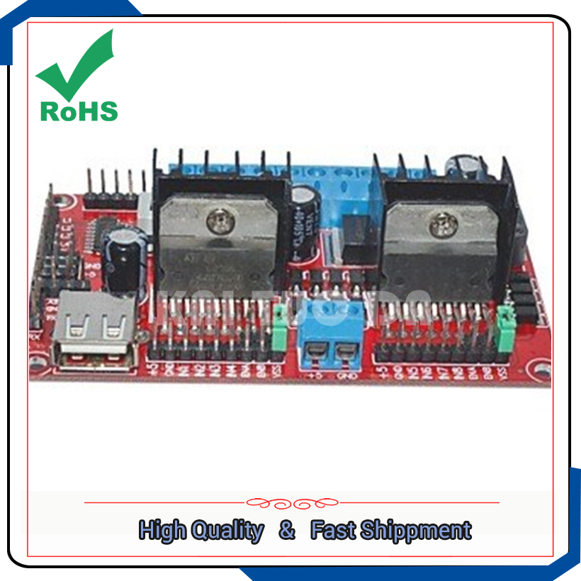 Módulo de accionamiento de mot - Motor Driver L298N reseña y precio