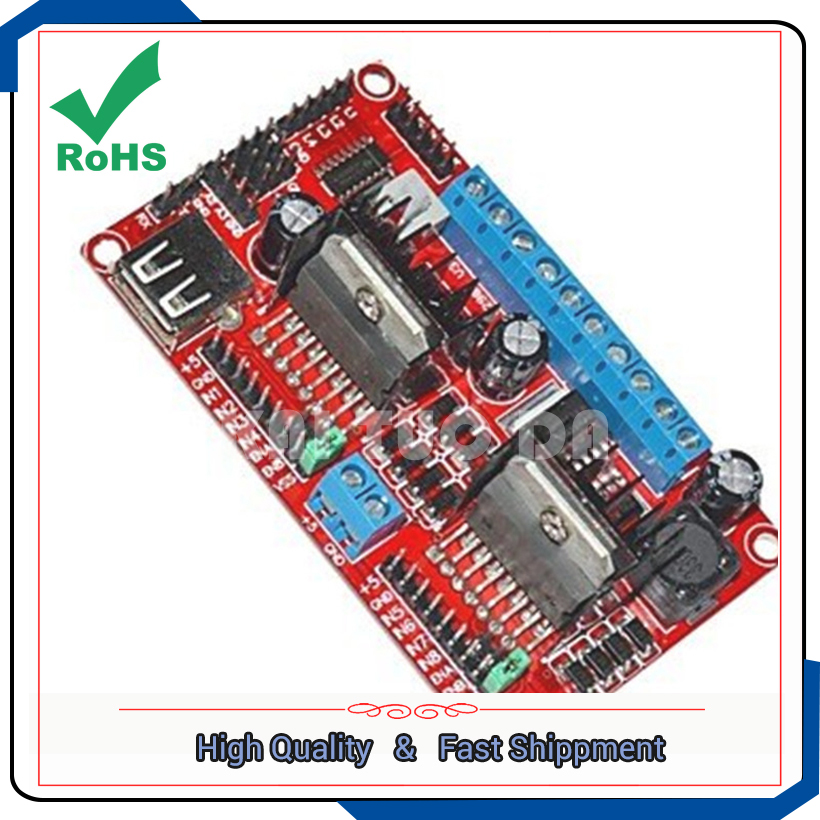 Módulo de accionamiento de mot - Motor Driver L298N reseña y precio
