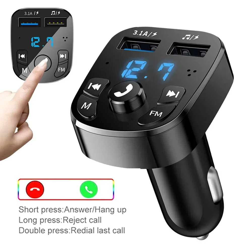 Kit Transmisor FM Bluetooth 5. - Robot Bluetooth Car reseña y precio