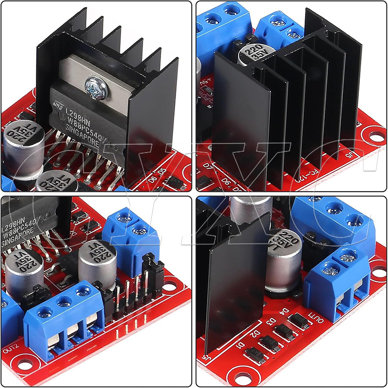1-10PCS L298N Stepper Motor Dr - Motor Driver L298N reseña y precio