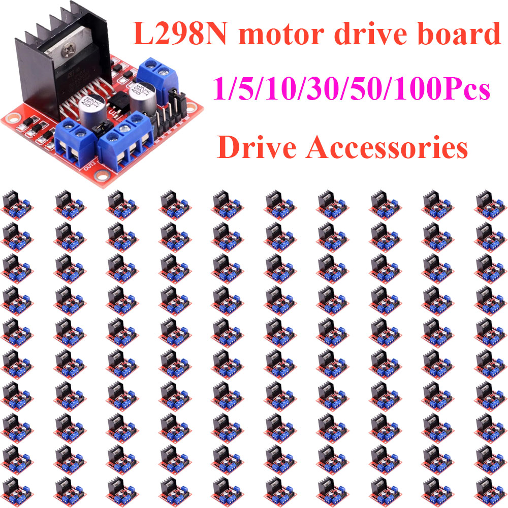 1~100 Piezas L298N Módulo de P - Motor Driver L298N reseña y precio