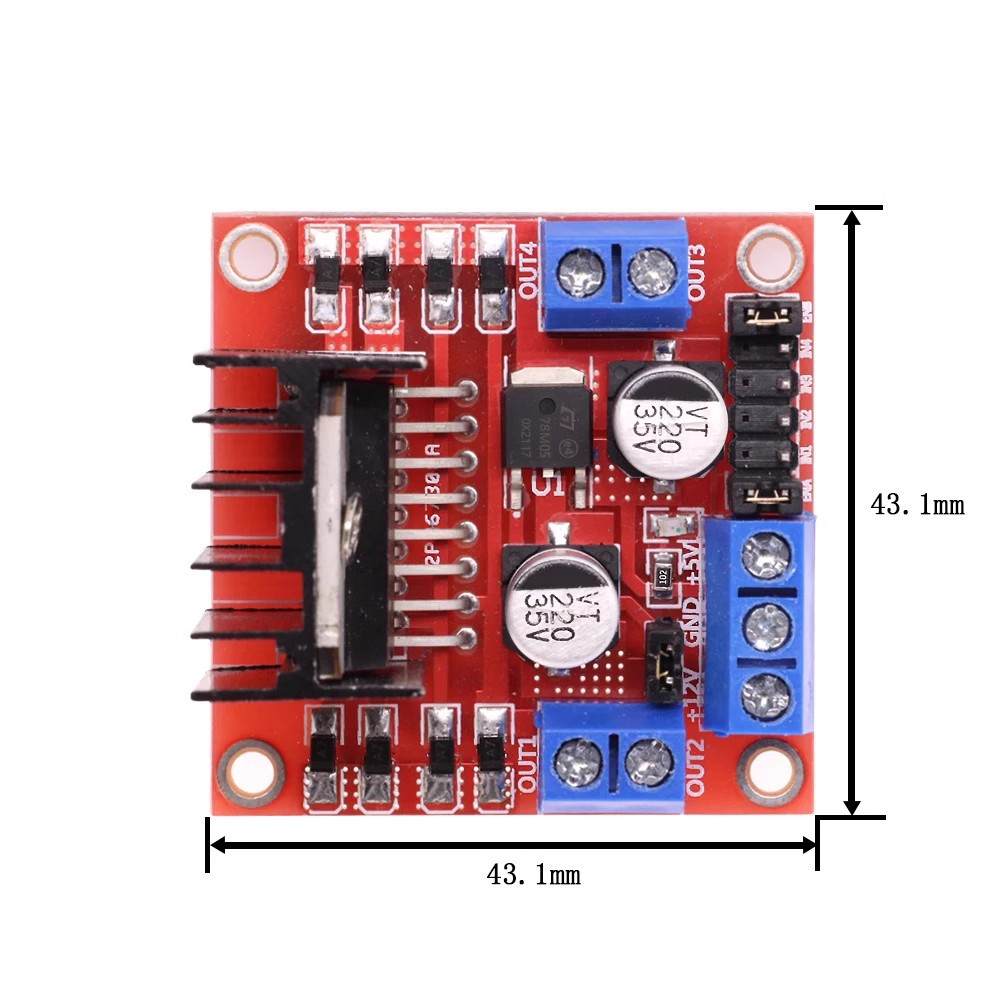1~100 Piezas L298N Módulo de P - Motor Driver L298N reseña y precio