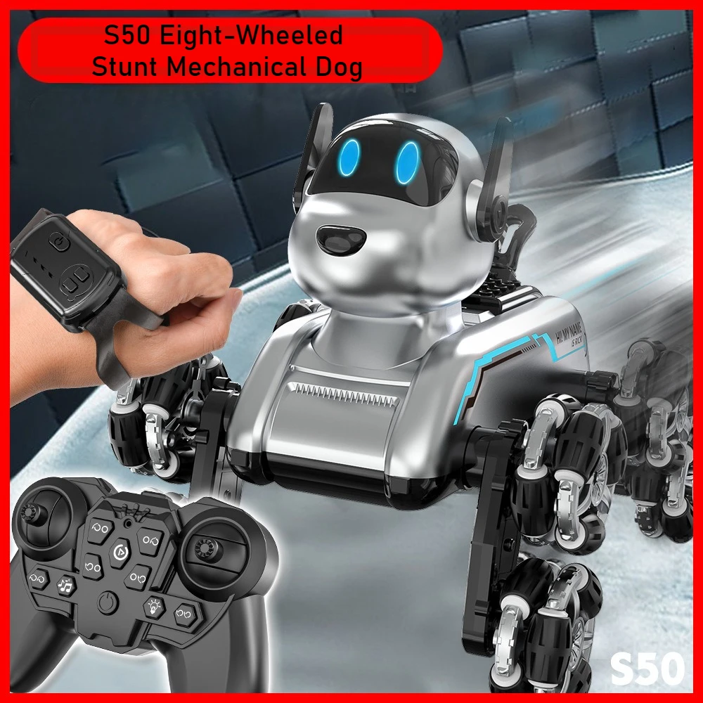 Perro Robot inteligente S50, d - Robot Wheel reseña y precio