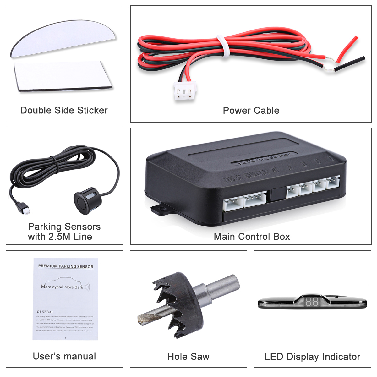 Kit de Radar de marcha atrás p - Infrared Obstacle Sensor reseña y precio