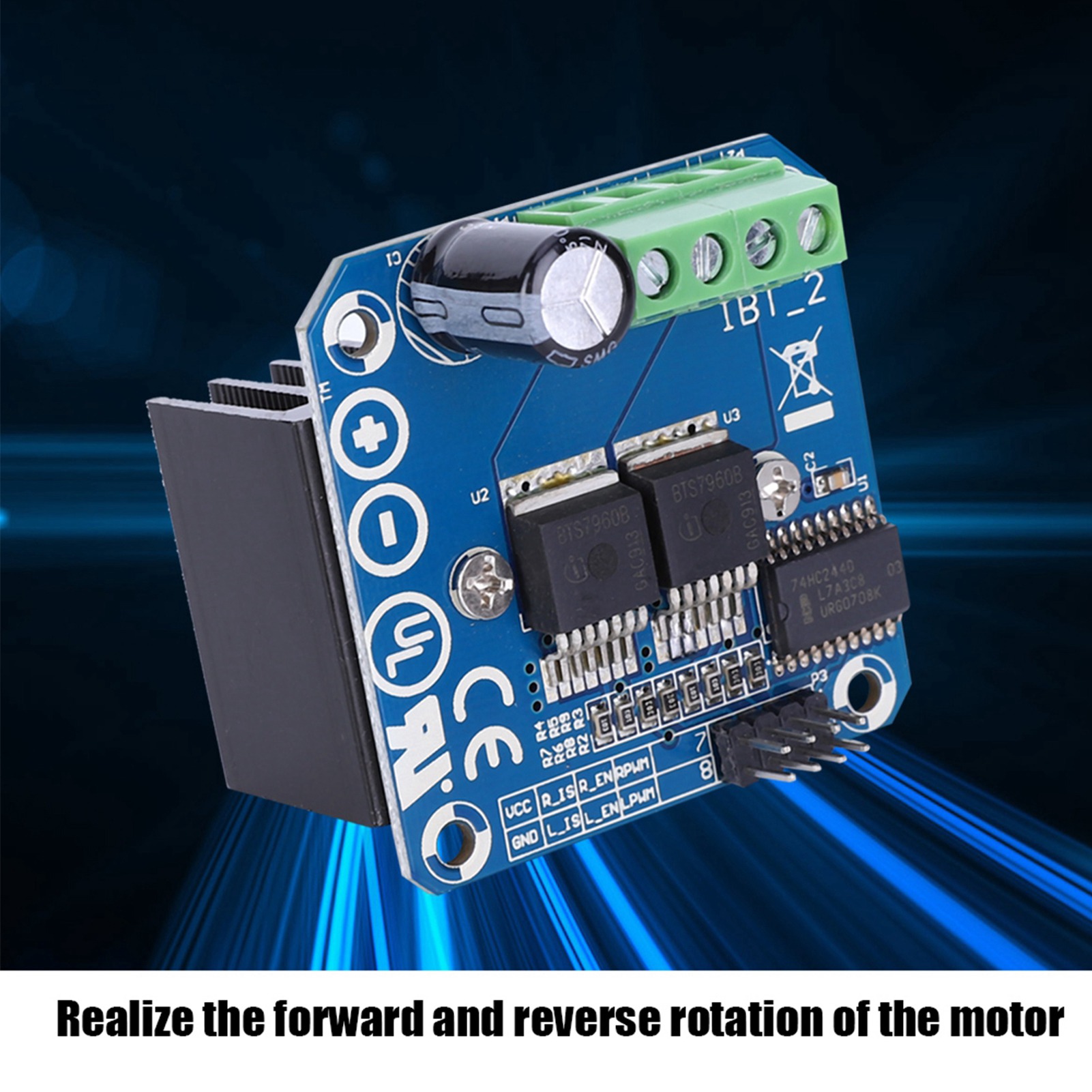 Módulo de Control de Motor BTS - Motor Driver Module reseña y precio