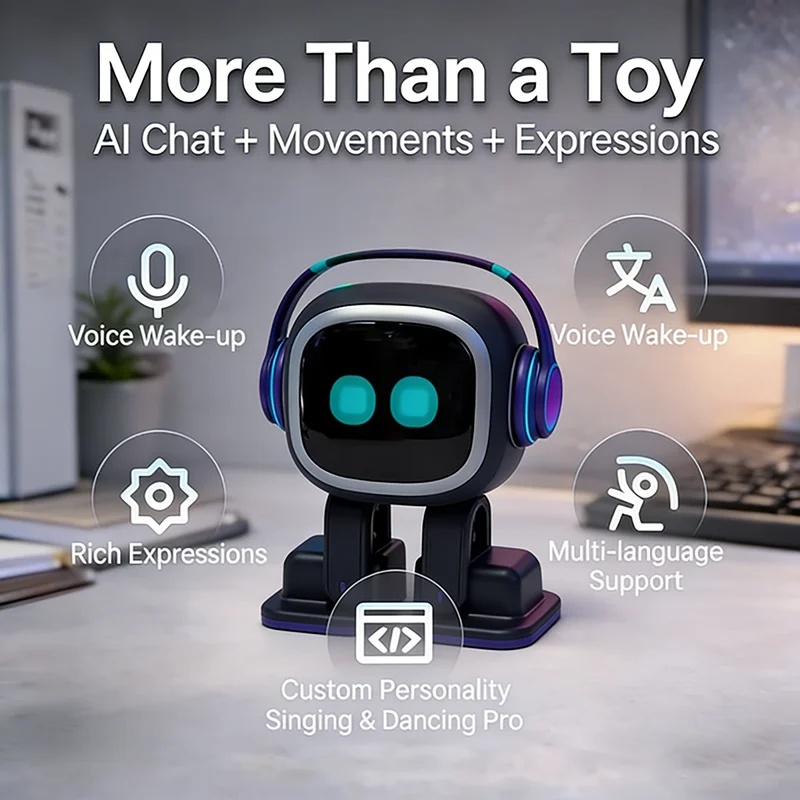 Nuevo Robot EMO con IA, Compañ - Ros Robot reseña y precio