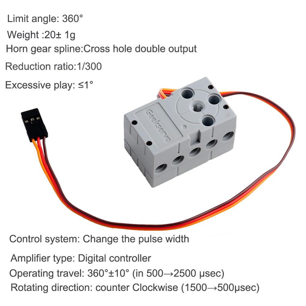 1/2/4PCS Servo Geek de 2KG, Se - Microbit reseña y precio