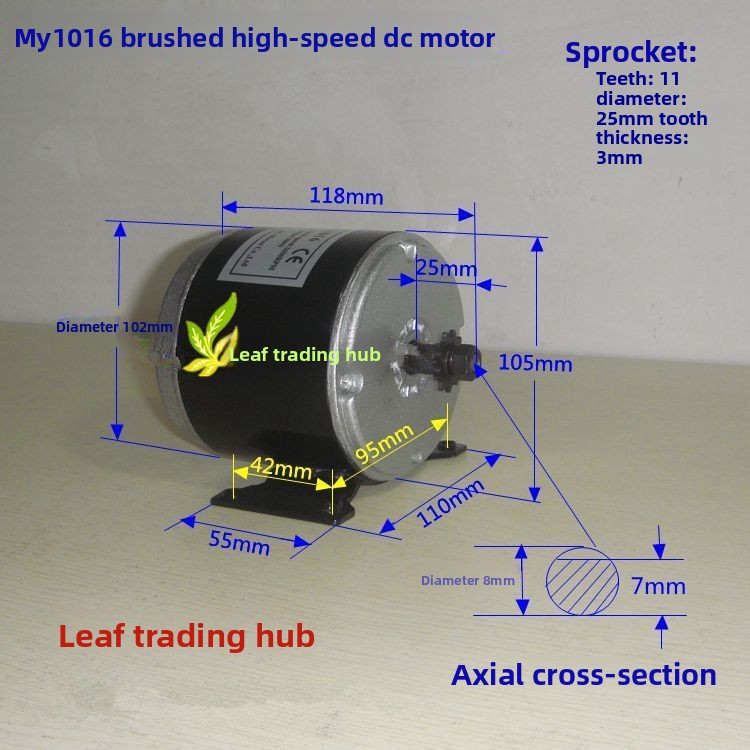 Motor de CC de alta velocidad  - Dc Motor reseña y precio