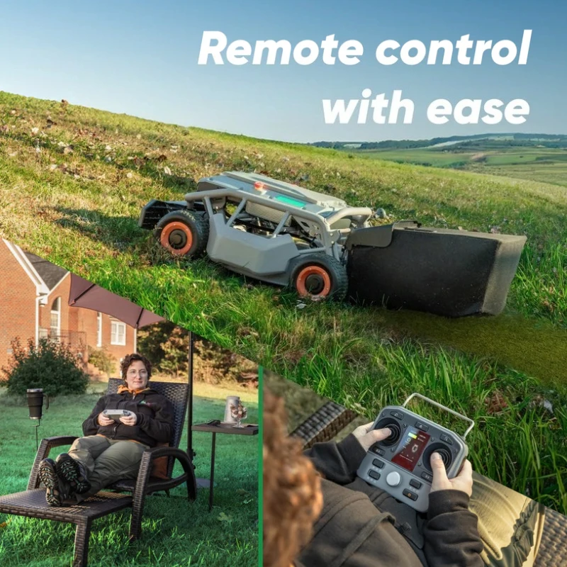 Cortadora de Césped con Contro - Robot Wheel reseña y precio