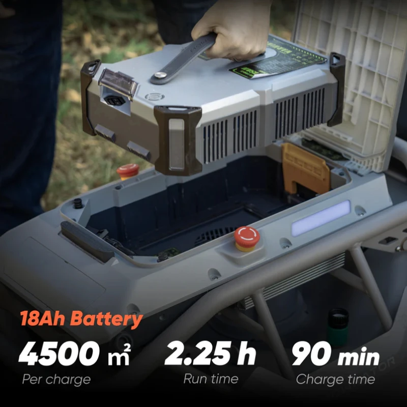 Cortadora de Césped con Contro - Robot Wheel reseña y precio