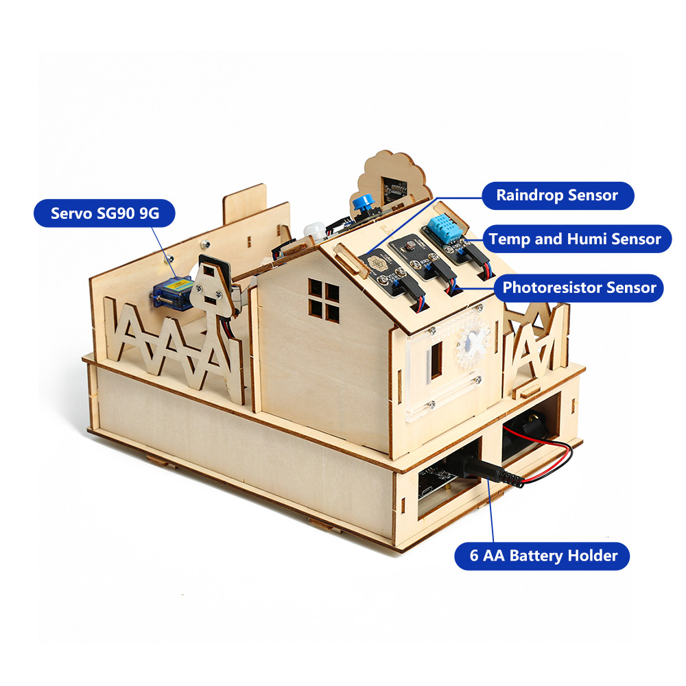 ACEBOTT-Kit de casa inteligent - Microbit Robot reseña y precio