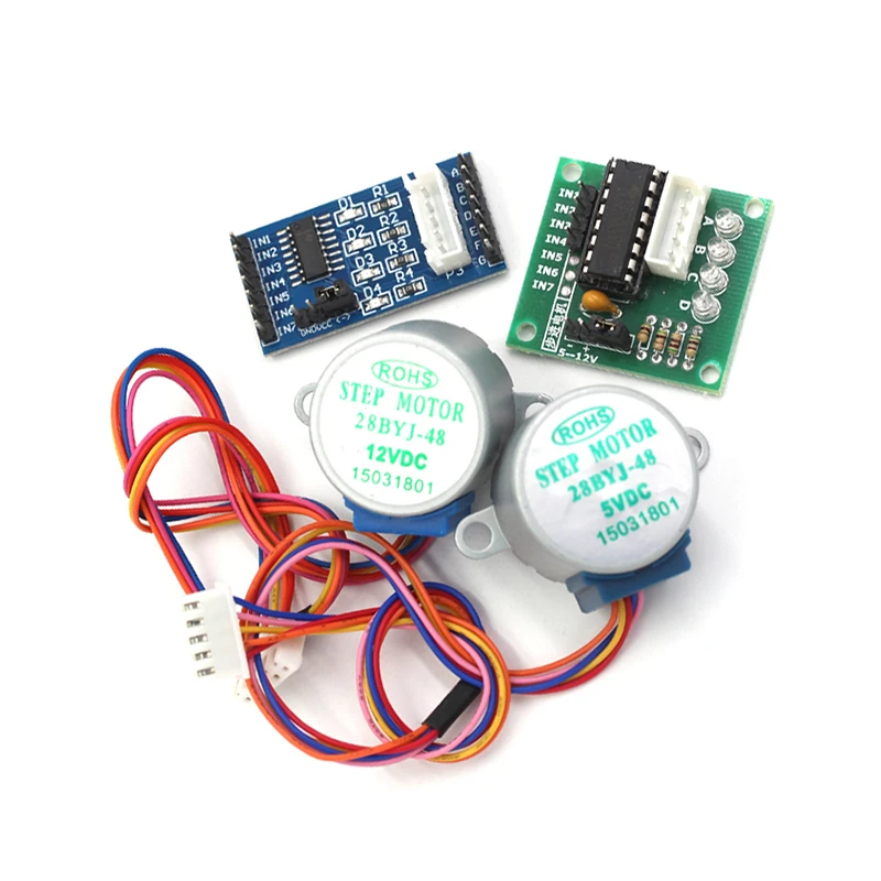 1 Uds motor paso a paso 28BYJ4 - Uln2003 Driver reseña y precio