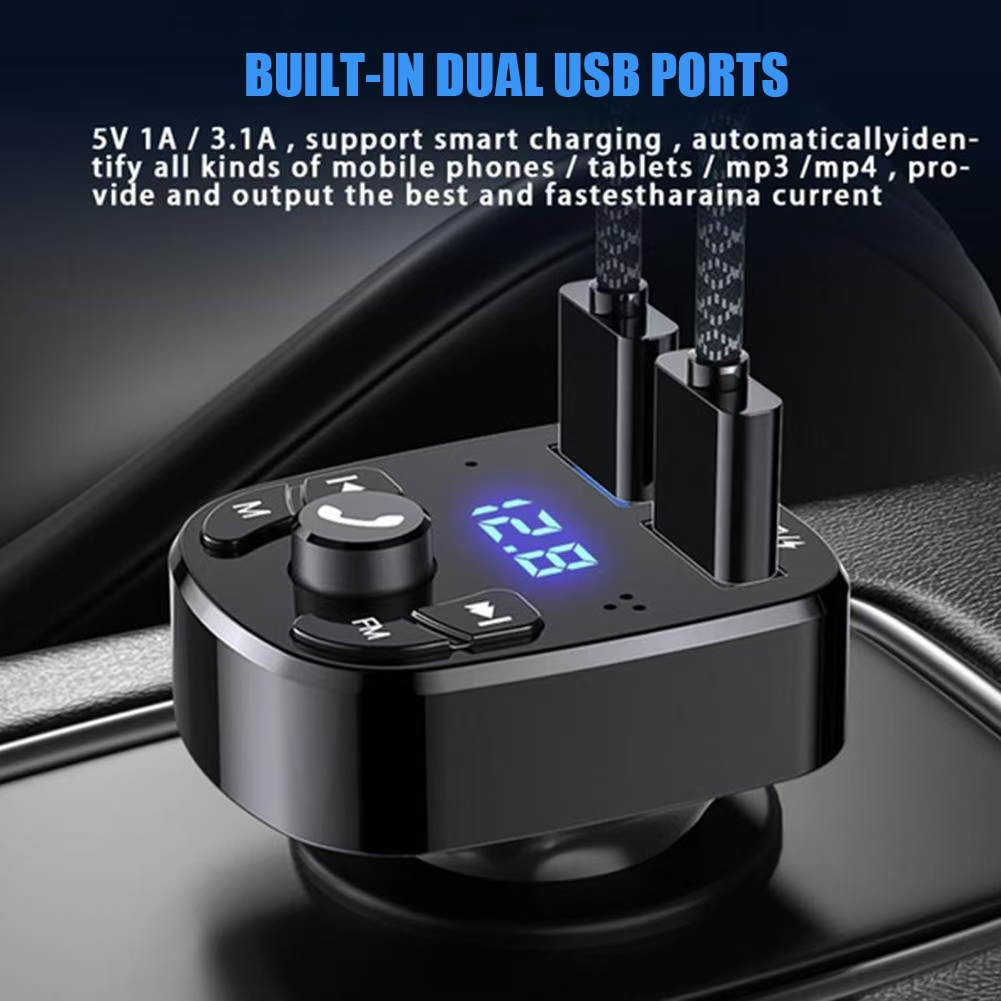 Transmisor FM 5,0 compatible c - Robot Bluetooth Car reseña y precio