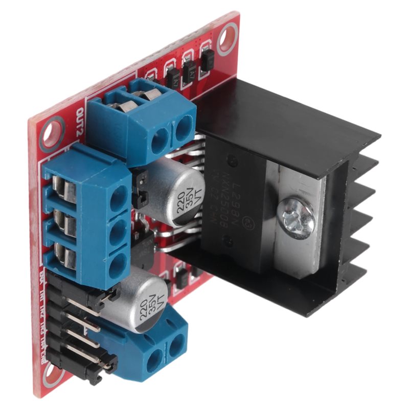 Módulo AED7-L298N, módulo de p - Motor Driver L298N reseña y precio