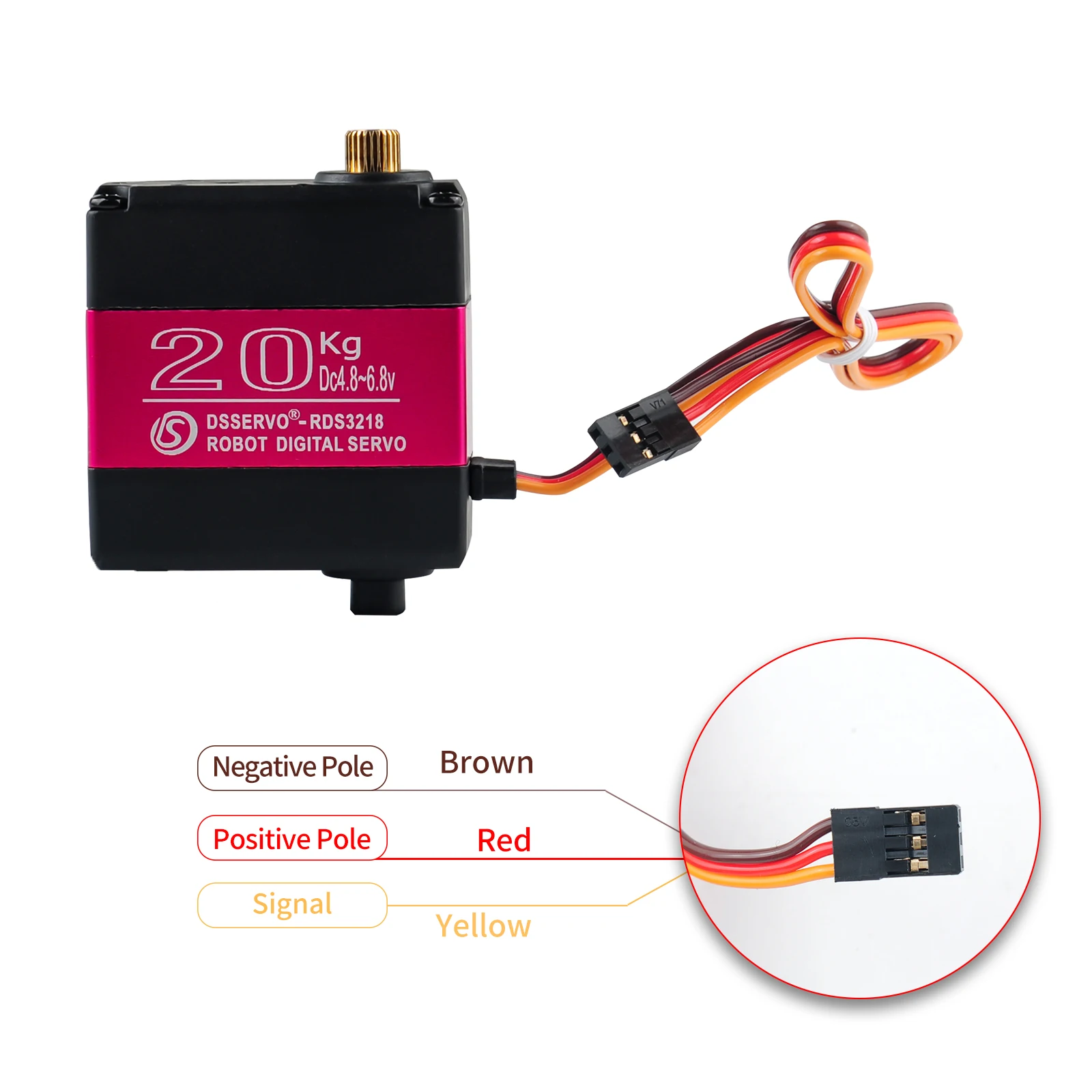 RDS3218-Servo Digital de doble - Robot Arm Metal reseña y precio